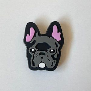 frenchie crocs charms